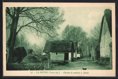 AK La Brière /Loire-Inf., Chemin de ceinture à Mazin