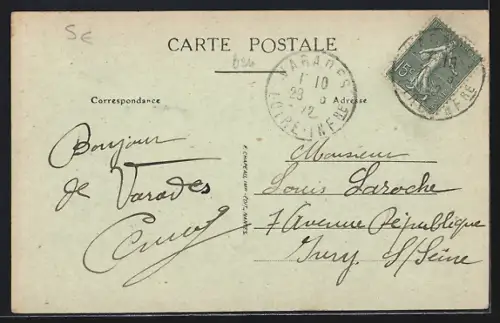 AK Varades /Loire-Inf., Le Quai et la Loire à la Meilleraie