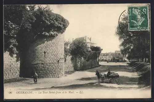 AK Guérande, La Tour Saint-Jean et le Mail