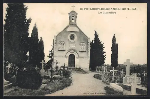 AK St Philbert-de-Grand-Lieu /L.-Inf., Le Cimetière