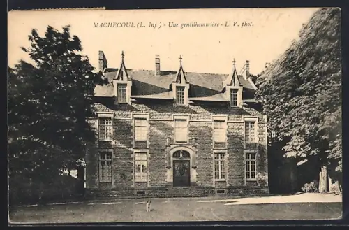 AK Machecoul /L.-Inf., Une gentilhommière