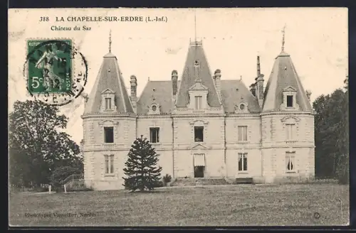 AK La Chapelle-sur-Erdre /L.-Inf., Château du Saz