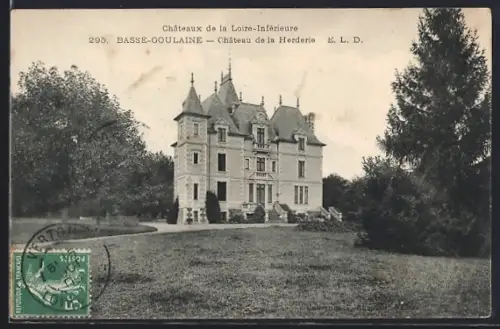 AK Basse-Goulaine, Château de la Herdrie