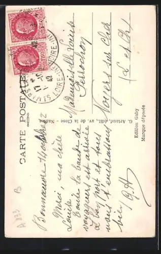 AK Bonnoeuvre /L.-Inf., L`Église et l`Èrdre