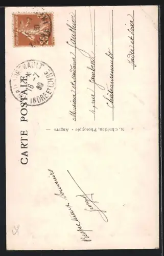 AK Issé /L.-I., Une vue paysagique sur le bord du Don