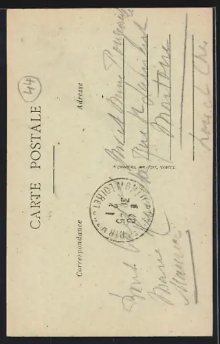 AK Vertou /Loire-Inf., L`Église, Côté Nord