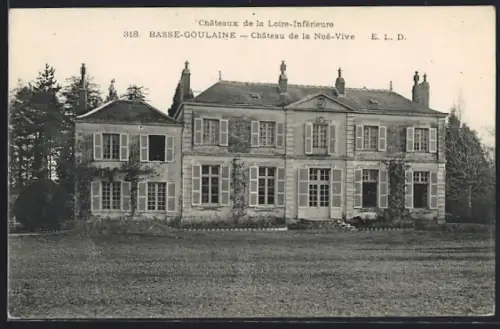 AK Basse-Goulaine, Château de la Noë-Vive