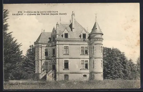 AK Savenay, Château de Therbé, facade Ouest