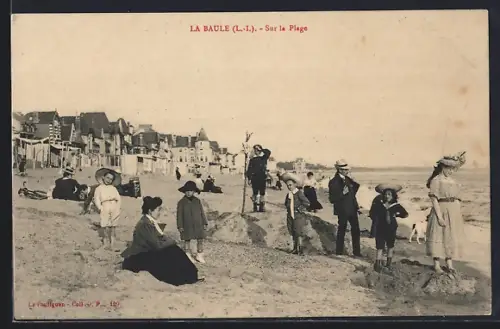 AK La Baule /L.-I., Sur la Plage