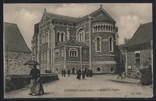 AK Champbon /Loire-Inf., L`abside de l`église