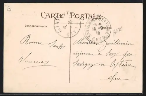 AK Blain /Loire-Inf., Domaine de Pont Piétin, Pavillon du Régisseur