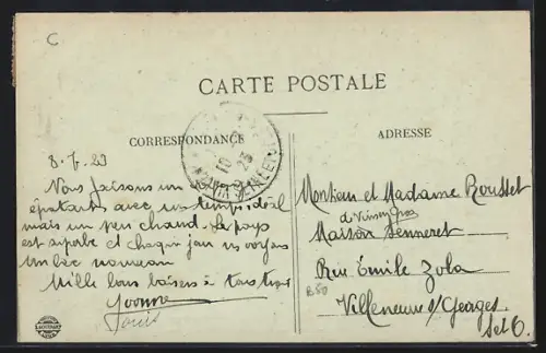 AK Novalaise /Savoie, Vue générale, Le Mont Lépine en arrière-plan