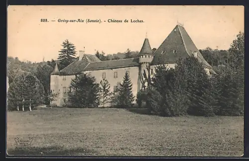 AK Grésy-sur-Aix /Savoie, Château de Loche