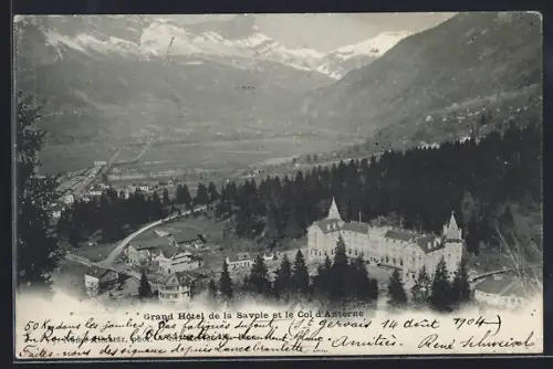 AK Saint-Gervais, Grand Hôtel de la Savoie et le Col d`Anterne