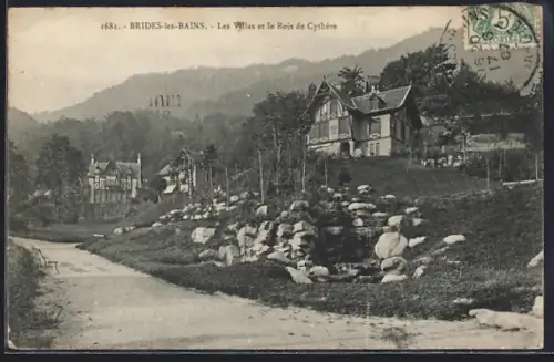 AK Brides-les-Bains, Les Villas et le Bois de Cythère