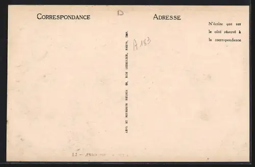 AK Albertville, Quai des Allobroges avec passants et charrette