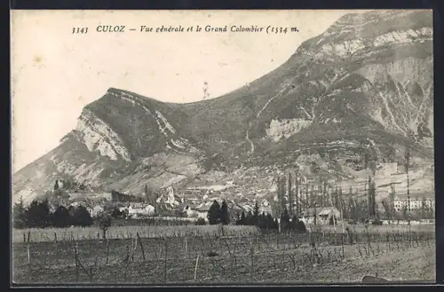 AK Culoz, Vue générale et le Grand Colombier
