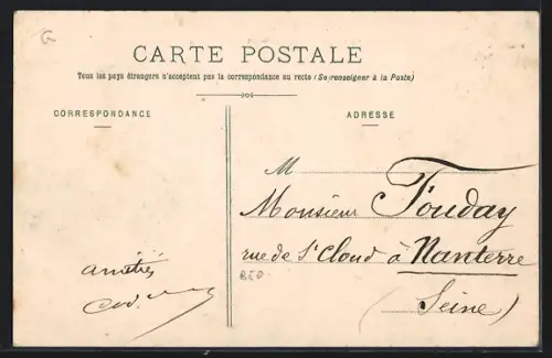 AK Modane-Fourneaux, Dévasté par le Torrent du Charmaix, le 23 Juillet 1906