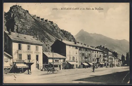 AK Modane, Gare et les Forts du Replaton