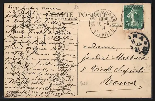 AK Modane, Gare et les Forts du Replaton