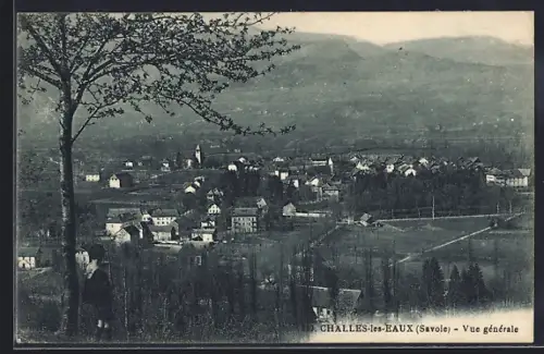 AK Challes-les-Eaux /Savoie, Vue générale