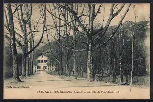 AK Challes-les-Eaux /Savoie, Avenue de l`Établissement