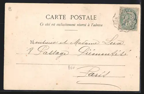 AK Moûtiers, Quartier sur l`Isère et vue des maisons au bord de la rivière