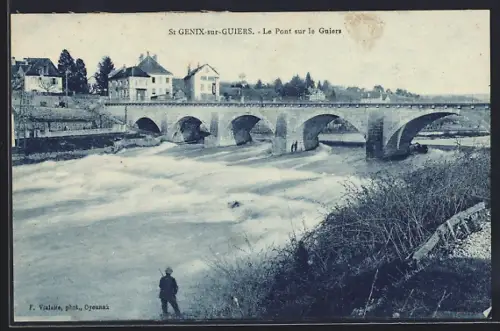 AK St Genix-sur-Guiers, Le Pont sur le Guiers