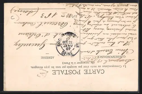 AK Savoyeux, Vue de l`église entourée d`arbres majestueux