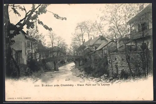AK St-Alban /Chambéry, Vieux Pont sur la Leysse