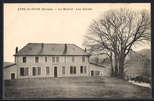 AK St-Ours /Savoie, La Mairie, Les Écoles