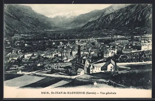 AK St-Jean-de-Maurienne /Savoie, Vue générale