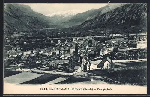 AK St-Jean-de-Maurienne /Savoie, Vue générale