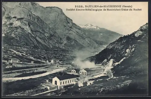 AK St-Julien-de-Maurienne, Société Electro-Métallurgique de Montricher, Usine du Bochet