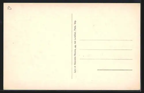 AK Modane, Rue principale avec vue sur les montagnes