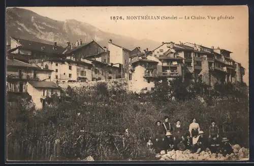 AK Montmélian /Savoie, La Chaîne, Vue générale