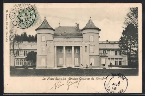 AK La Motte-Servolex, Ancien Château de Montfort