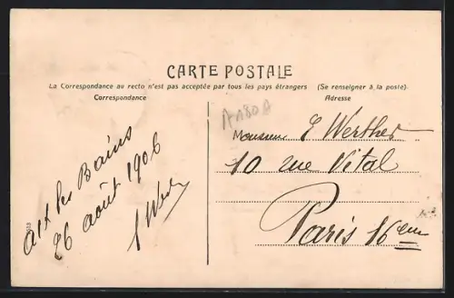 AK Aix-les-Bains, Souvenir avec vues de Hautecombe, Dent du Chat, et Cascade de Gresy
