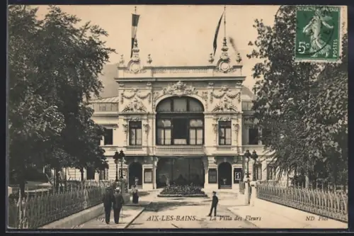 AK Aix-les-Bains, La Villa des Fleurs