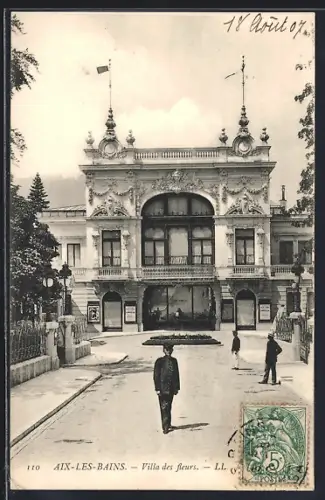AK Aix-les-Bains, Villa des Fleurs