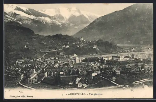 AK Albertville, Vue générale