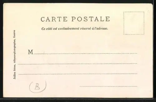 AK Poste Suisse em Hiver, Schweizer Post, Pferdeschlitten