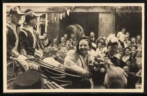AK Koningin Juliana bezoekt de Jordaan 1948