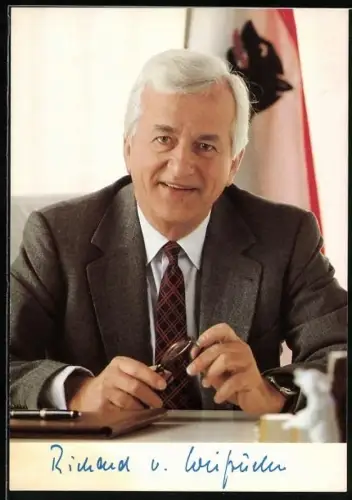 AK Richard von Weizsäcker, ehemaliger Bundespräsident