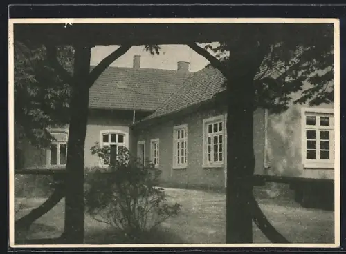 AK Achmer bei Bramsche, Kaffeehaus und Restaurant Georg Renzenbrink