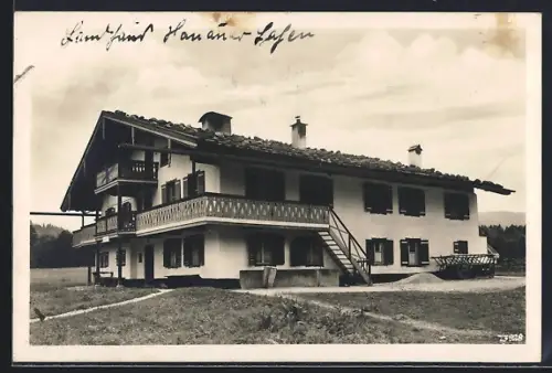 AK Schönau / Berchtesgaden, Hotel-Landhaus Hanauerlehen