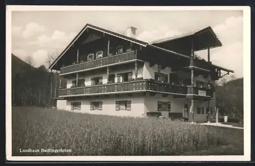 AK Berchtesgaden-Strub, Hotel Landhaus Bachingerlehen