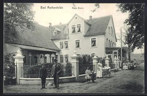 AK Bad Rothenfelde, Hotel Haus Evers