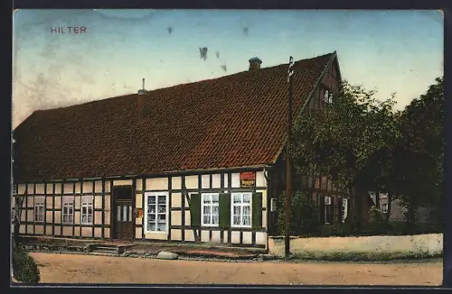 AK Hilter / Teutoburger Wald, Bäckerei Wellinghausen