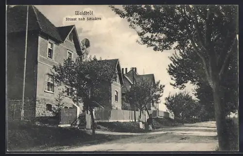 AK Waldbröl, Strasse nach Schladern